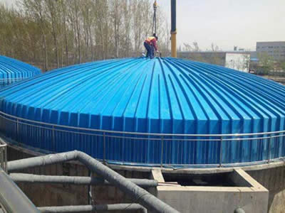 乌兰玻璃钢污水池集气罩